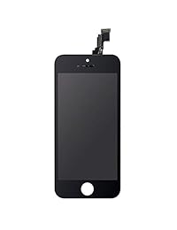 ursend visualización digitalizador de visualización táctil LCD Asamblea de repuesto con herramientas de reparación para iPhone 4S, negro (iPhone 5S Black)
