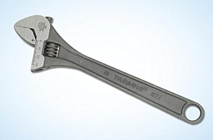 Taparia 1174-15 380mm Phosphate Single Sided Adjustable Spanner Wrench