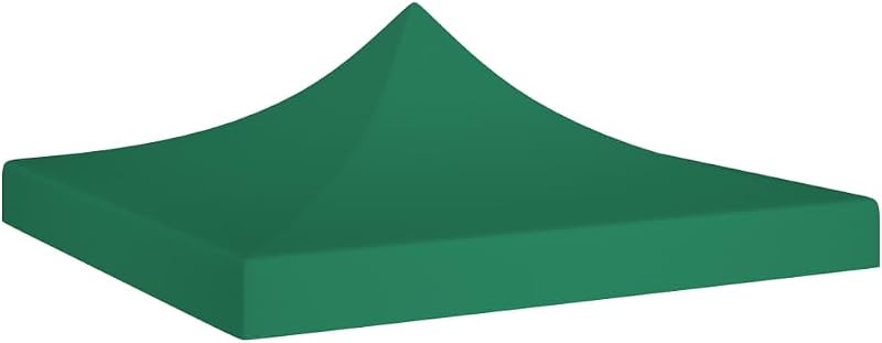 vidaXL Replacement Party Tent Roof 3x3m Green Waterproof UV-Resistant