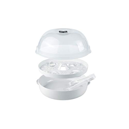NUK Micro Express Plus Microwave Steam Baby Bottle & Dummy Steriliser | Cleans in 4 Minutes