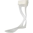 Leaf Spring Semi-Rigid AFO Support Brace for Flaccid Foot Drop Foot with Moldable/Trimmable Footplate Orthosis Support