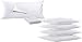 Ultra Soft Pillow Protectors with Zipper Standard Size - Set of 8 Breathable Pillow Covers - 100% Protection Against Stains, Dust & Dirt - Machine Washable (White)