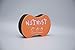 Nudred Hair Sponge for Black Men and Women, Hair Twisting Sponge, Barber Curling Care Tool, Brushes for Curling Afro Style Dreads, Curls, Coils & Twists, Curl Sponge Brush with Small Holes, Orange