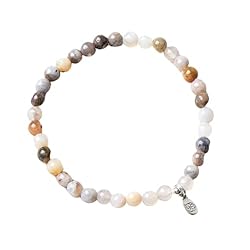 Tiny Rituals BAMBOO LEAF AGATE ENERGY BRACELET