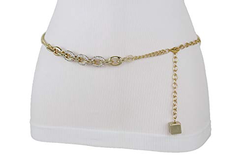 TFJ Women Fashion Metal Concho Charms Belt Hip Waist Ethnic Boho XS S M