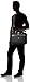 Travelpro Platinum Magna 2 Check Point Friendly Slim Brief, Black, One Size (One size, Black)