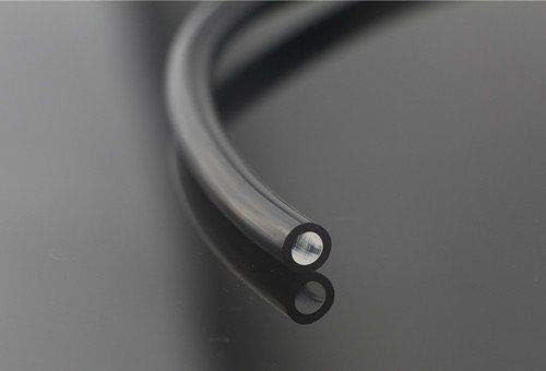 Fibre Optic Lighting Cable 2 mm / 3 mm in Black PVC Jacket, Waterproof Tube (DIY) (5 Meters)