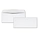 Quality Park #9 Envelopes, Letter Size White Mailing Envelopes, 3-7/8 x8-7/8 Inch, No Window Business Envelopes, Gummed Closure, 500/Box (QUA90090)