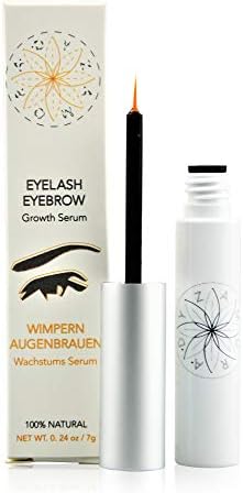 Eyelash Serum for Long Eyelashes and Eyebrows - Eyelash - Eyebrow I Enhanced Eyelash Growth and Eyebrow Growth with Hyaluronic Acid I Eyelash Booster | New Improved Formula