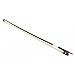 Professional 4/4 Brazilwood Ebony Frog Violin Arbor White Horsehair Violin Bow