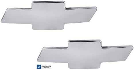 2015-2016 Chevrolet Tahoe Polished Front & Rear Emblem Combo Set by AMI