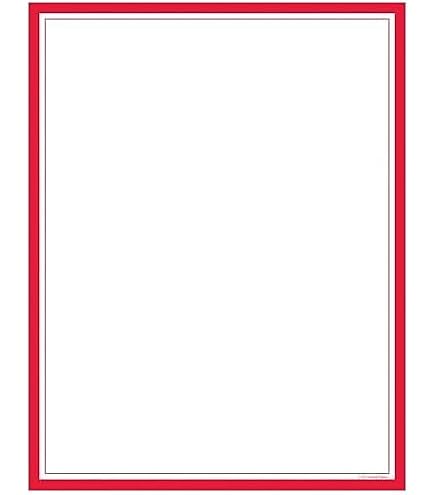 St. Patrick's Day Letterhead Paper - Shamrock Design 70lb Laser & Inkjet Paper