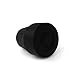 Ez2care Rubber Cane Tip, Fit 5/8 Inch Shaft, Black