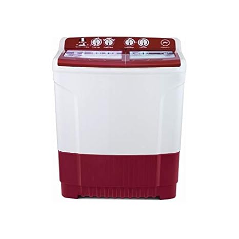 Godrej Semi Automatic WS EDGE 8.5 TB3 M WNRD Washing Machine - Wine Red