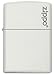 Zippo 214ZL White Matte Logo Pocket Lighter