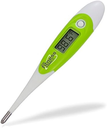The Fitness Family New for 2017 The Fastest Clinical Digital Thermometer (Reading in Just 15 Seconds)
