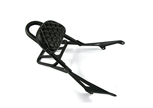 Motorcycle Detachable Backrest Passenger Pad Driver Rider Sissy Bar with Luggage Rack For Yamaha Stryker 1300 XVS1300