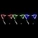 Fun Central BC961, 12 Pcs Assorted LED Cat Ears Headband, Light Up Headwear, Glowing Ear Headbands, Kitty Cat Ears for Rave and Night Party