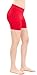 Basic Red Solid Biker Short Spandex Yoga Leggings 12 inch