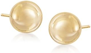 Ross-Simons14kt Yellow Gold Ball Stud Earrings