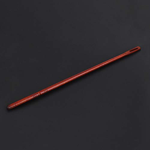 Flute Cleaning Rod,Redwood Flute Cleaning Sticks Woodwind Instruments Cleaning Tool with Cleaning Rod, Pe Bag Packaging (Red) - Thumbnail 4