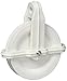 DINY Home & Style 4 Inch Wheel High Grade Impact Plastic Clothesline Pulley Weather Resistant Noiseless Operation (2)