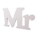 Peyan Mr&Mrs Wedding Party Reception Sign Table Decoration Solid Wooden Letter Decor