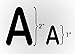 The Peel People Peel and Stick Letters and Numbers - Acid-Free, Non-Toxic, Use Indoors or Outdoors, Made in The USA, 252 Stickers Included, Solid Blue