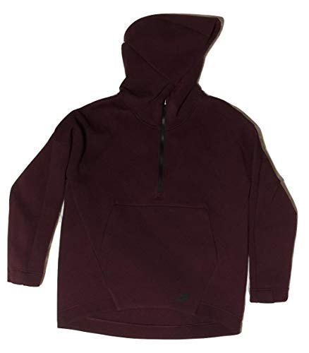 women's maroon nike hoodie