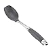 Anolon SureGrip Nonstick Nylon Solid Spoon, Gray 13.25-Inch, Tools and Gadgets - 46283