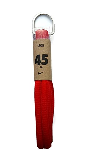 Nike Unisex Replacement Shoe Laces (45, Athletic Red)