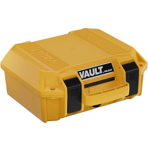 Pelican Vault V100 Long Case with Foam (Yellow)