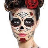 Sugar Skull Makeup Temporary Tattoo