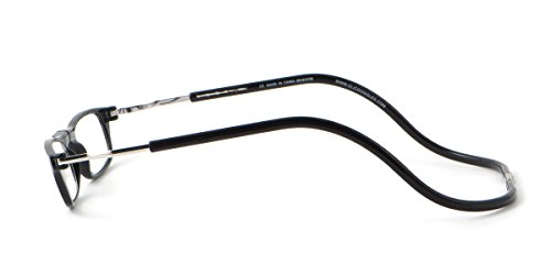 Clic Magnetic XXL Reading Glasses in black, +1.50