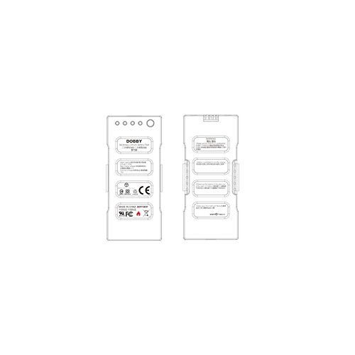 OUYAWEI Batteries 970MAH 7.6V Drone Parts for Dobby Aircraft Quadcopter Drone 1pcs