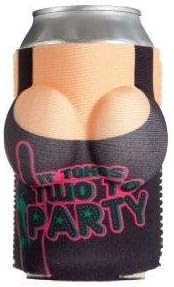 Boobzie Can Coozie/Koozie. Can Cooler."It Takes Two To Party" Your Drink Never Looked So Good