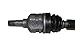 Detroit Axle - Front Left CV Axle for Dodge Grand Caravan Chrysler Town & Country Voyager Plymouth Grand Voyager, Driver Side CV Axle Shaft Assembly Replacement