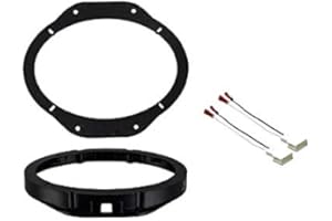 ASC AUDIO 6x9 Car Speaker Install Adapter Mount Bracket Plates and Speaker Wire Connectors for Front Door Speakers: Made for Ford: 2015-2022 F-150 and 2017-2021 F-250/F-350/F-450