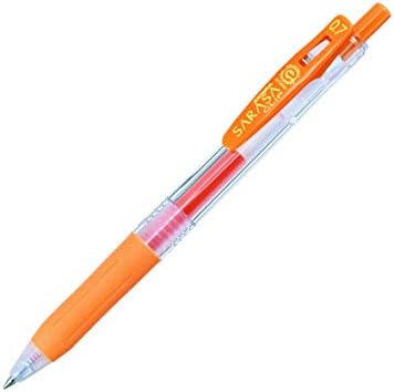 ジェルボールペン サラサ クリップ 0 7mm オレンジ Jjb15 Or ジェルインクボールペン 文房具 オフィス用品 Amazon