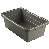 PVIFS Lug Gray Meat Lug/Bus Tub, 50 lbs Capacity, 25