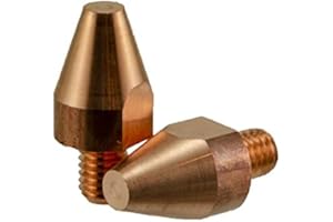 THRASHER PRODUCTS 1/4" Spot Welding Tips M8-1.25 Thread - 1 Pair Made in the U.S.A.