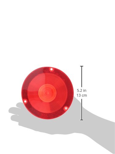 Grote 90342 Red RV (Marine & Utility Replacement Lenses (Trailer Lighting Lens)