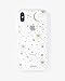 Sonix Cosmic Stars Case for iPhone Xs Max Protective Clear Gold Silver Star Case Series for Apple iPhone Xs Max