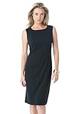 Roamans Women's Plus Size Sheath Ponte Dress