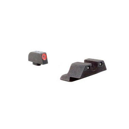 Trijicon Heavy Duty Night Sight Set, For Glocks - Orange Front Outline