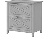 Bush Key West 2 Drawer Lateral File Cabinet, Cape