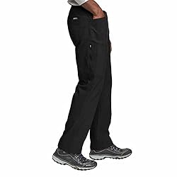 Eddie Bauer Men's Rainier Pants, Black, 33/30