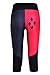 COCOLEGGINGS Womens Harley Quinn Digital Print Stretch Workout Capri Tights XL