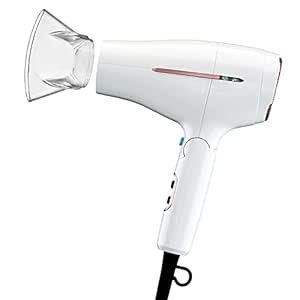 Conair 1875 Watt Worldwide Travel Hair Dryer with Smart Voltage Technology and Folding Handle