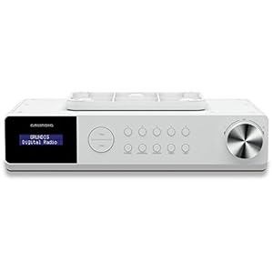 Grundig DKR 1000 BT DAB + keukenradio met Bluetooth en DAB + ontvangst wit